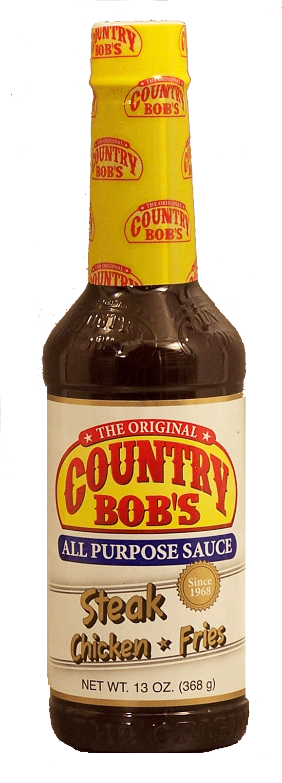 Country Bob's&nbsp;The Original&nbsp;all purpose sauce; steak, bbq, hamburger, chicken, fries, fish Full-Size Picture